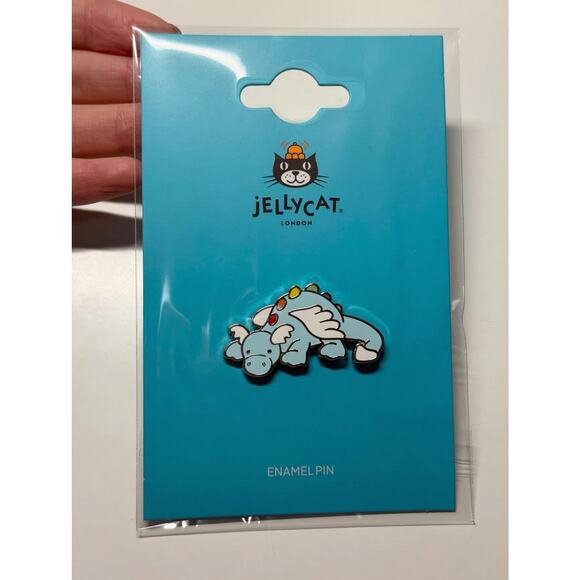 NWT jellycat official Sky Dragon pin Limited EDITION VHTF - Picture 2 of 2